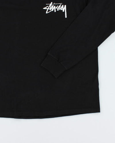 Stussy Centre Logo Long-sleeved T-Shirt - L