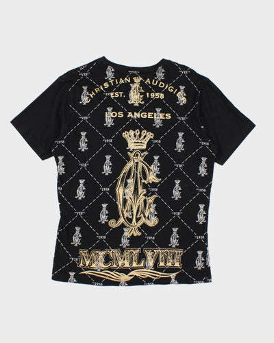 Vintage Y2K Ed Hardy Gothic Skull T-Shirt - XL