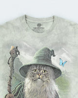 Vintage The Mountain Cat Wizard T-Shirt - L