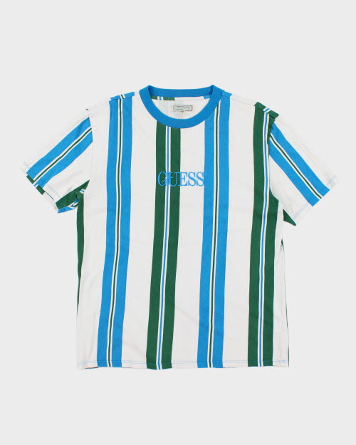 Vintage Guess Originals Striped T-Shirt - S