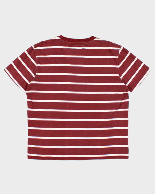 Vintage Guess LA Originals Striped T-Shirt - XL