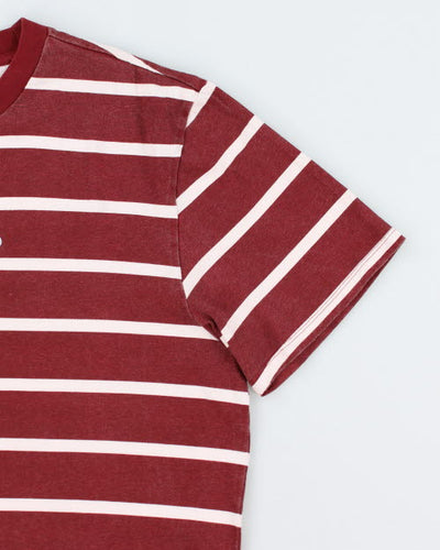 Vintage Guess LA Originals Striped T-Shirt - XL