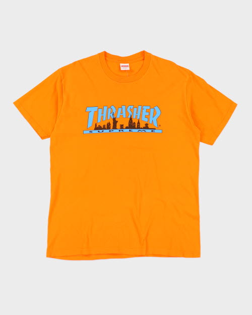 Supreme New York x Thrasher Magazine Graphic T-Shirt - L