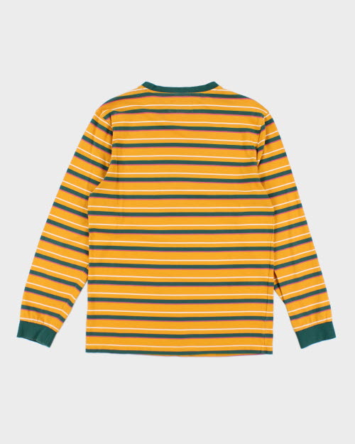 Welcome Skateboards Striped Long sleeved T Shirt M Rokit
