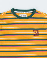 Welcome Skateboards Striped Long-sleeved T-Shirt - M