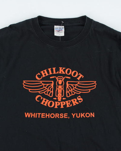 Vintage 2000's Chilkoot Choppers Biker Long-sleeved T-Shirt - M