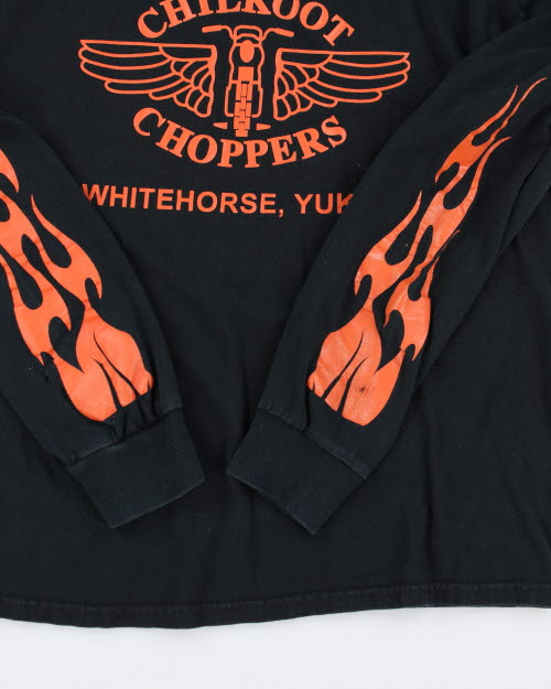 Vintage 2000's Chilkoot Choppers Biker Long-sleeved T-Shirt - M