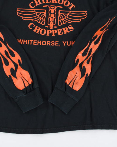 Vintage 2000's Chilkoot Choppers Biker Long-sleeved T-Shirt - M