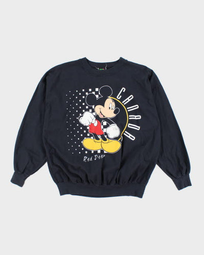 Vintage 90's Disney Mickey Mouse Canada Long-sleeved T-Shirt - M