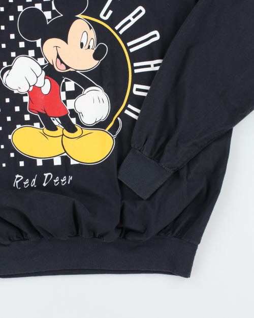 Vintage 90's Disney Mickey Mouse Canada Long-sleeved T-Shirt - M