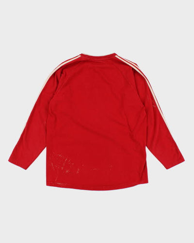 Vintage Y2K Diesel Bubble Print Long-sleeved T-Shirt - L