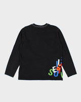 Vintage 2000's Evisu Multi Letter Long-sleeved T-Shirt - M