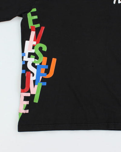 Vintage 2000's Evisu Multi Letter Long-sleeved T-Shirt - M