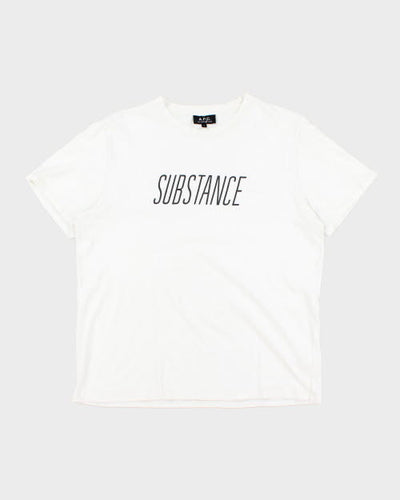 A.P.C. Substance Graphic T-Shirt - L