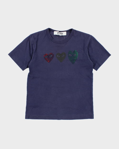 Comme Des Garcons Play Heart Eyes T-Shirt - S