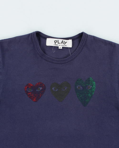 Comme Des Garcons Play Heart Eyes T-Shirt - S