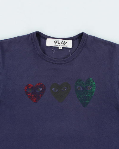Comme Des Garcons Play Heart Eyes T-Shirt - S