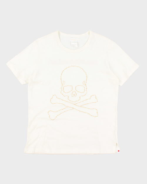 Mastermind Japan Embroidered Crossbones T-Shirt - L