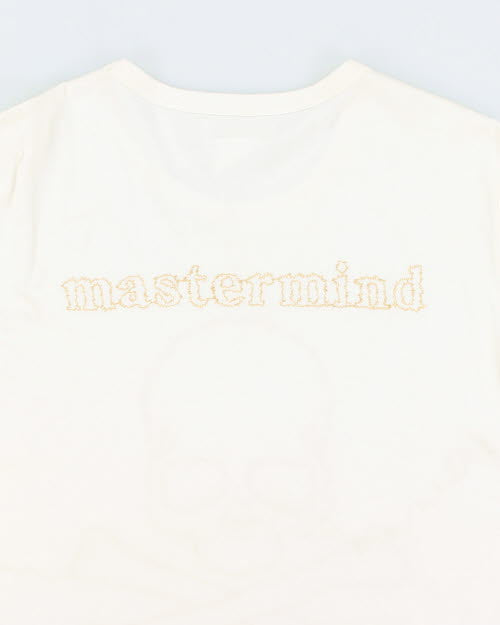 Mastermind Japan Embroidered Crossbones T-Shirt - L
