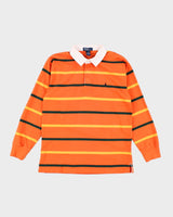 Vintage 2000's Ralph Lauren Striped Rugby Shirt - L