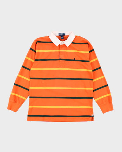 Vintage 2000's Ralph Lauren Striped Rugby Shirt - L