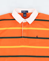 Vintage 2000's Ralph Lauren Striped Rugby Shirt - L