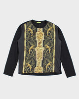 Vintage Versace Jeans Longsleeve Printed T-Shirt - L