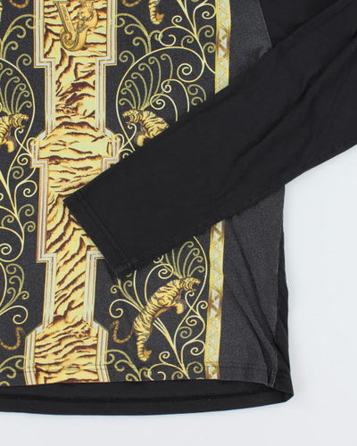 Vintage Versace Jeans Longsleeve Printed T-Shirt - L