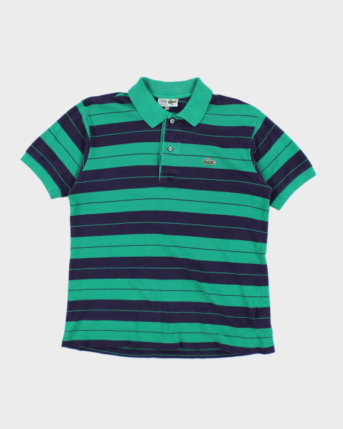 Vintage Lacoste Patterned Polo Shirt - M