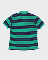 Vintage Lacoste Patterned Polo Shirt - M