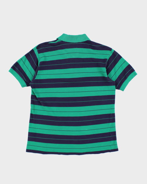 Vintage Lacoste Patterned Polo Shirt - M