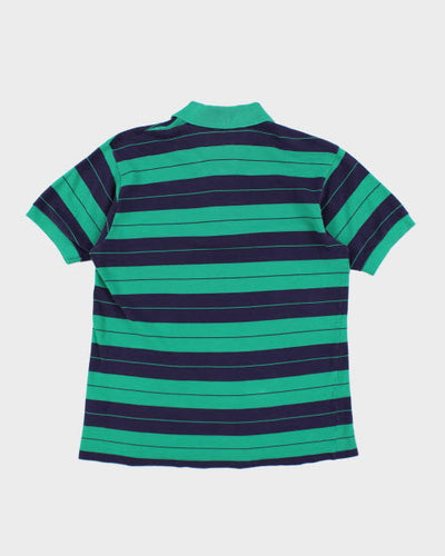 Vintage Lacoste Patterned Polo Shirt - M