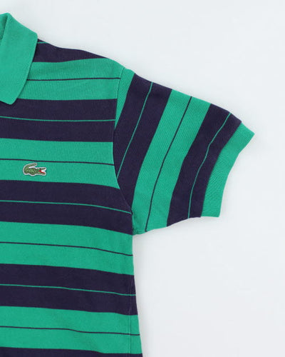 Vintage Lacoste Patterned Polo Shirt - M