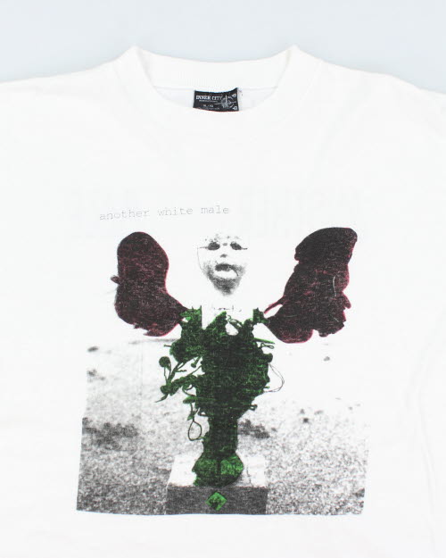 Vintage 90's Another White Male Single Stitch T-Shirt - XL