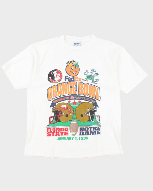 Vintage 1996 Orange Bowl NFL T-Shirt - XL