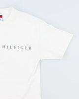 Vintage Y2K Tommy Hilfiger Centre Logo T-Shirt - M