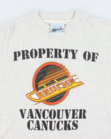 Vintage 90's Vancouver Canucks Graphic T-Shirt - M