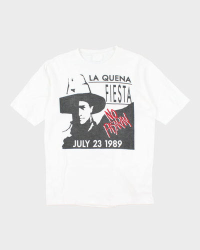 Vintage 1989 La Quena Fiesta Single Stitch T-Shirt - L
