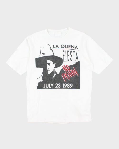 Vintage 1989 La Quena Fiesta Single Stitch T-Shirt - L