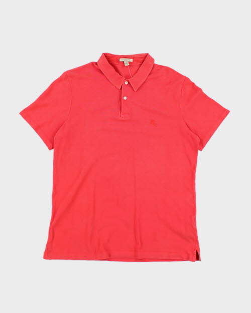 Vintage Burberry Polo Shirt - XL