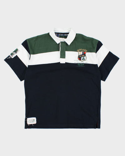 Vintage Ireland Guinness Rugby Polo Shirt - M