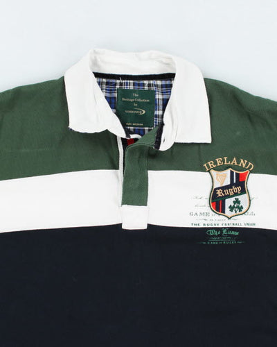 Vintage Ireland Guinness Rugby Polo Shirt - M