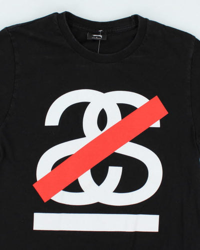 Stussy Double S Logo Graphic T-Shirt - S