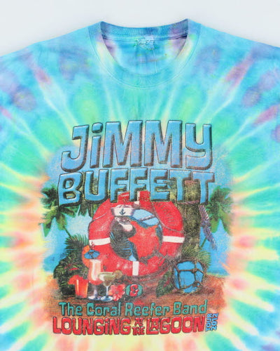 2012 Jimmy Buffet Lounging at the Lagoon Tour T-Shirt - XL