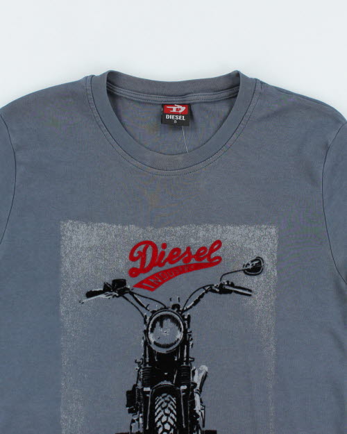 Vintage Y2K Diesel Graphic T-Shirt - S
