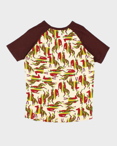 Vintage 90's Chenaski All Over Print T-Shirt - XL
