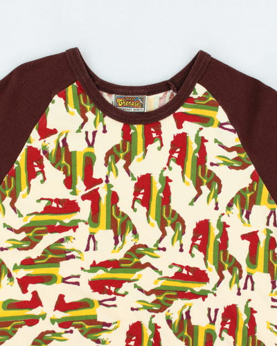 Vintage 90's Chenaski All Over Print T-Shirt - XL