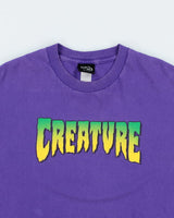 Vintage 2000's Creature Skateboards Graphic T-Shirt - L