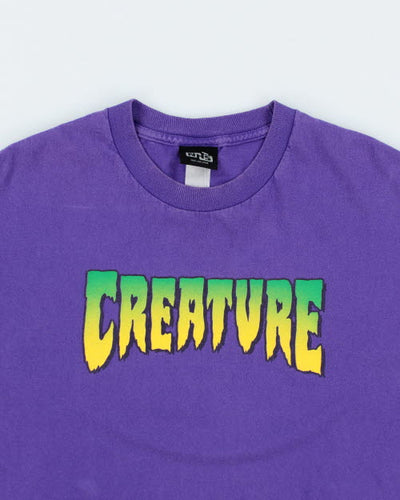 Vintage 2000's Creature Skateboards Graphic T-Shirt - L