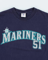 Vintage 90's MLB Seattle Mariners Graphic T-Shirt - S